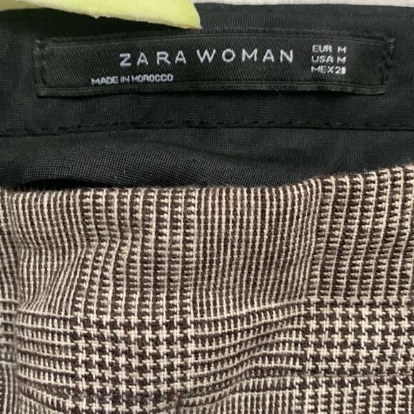 🌟zara Kitty Brown Wool Ankle Pants🌟 - Picture 3 of 7